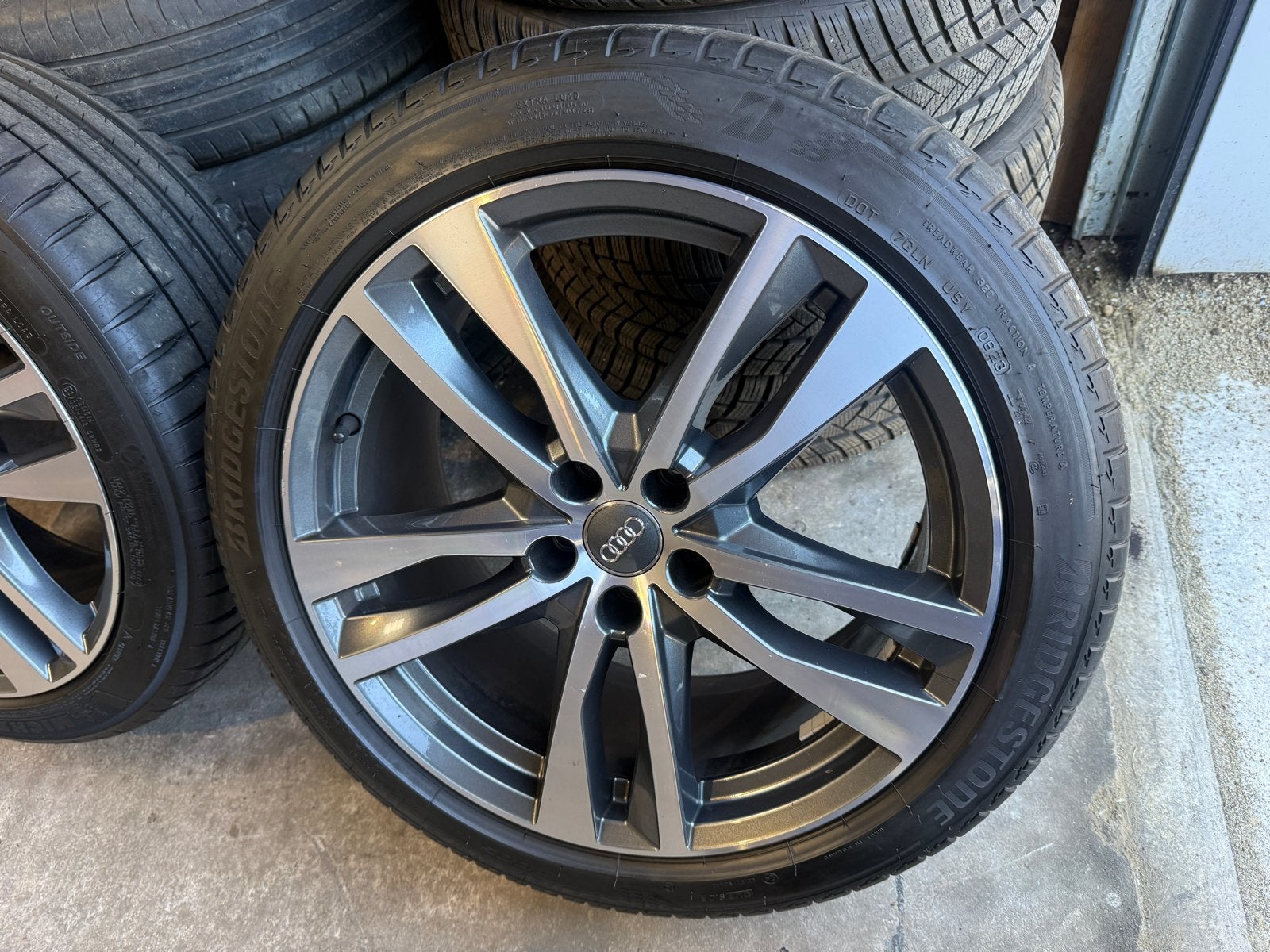 19 inch Audi A6 Velgen met A-merk Banden 5x112, Auto-onderdelen, Banden en Velgen, Banden en Velgen, Zomerbanden, 19 inch, 245 mm