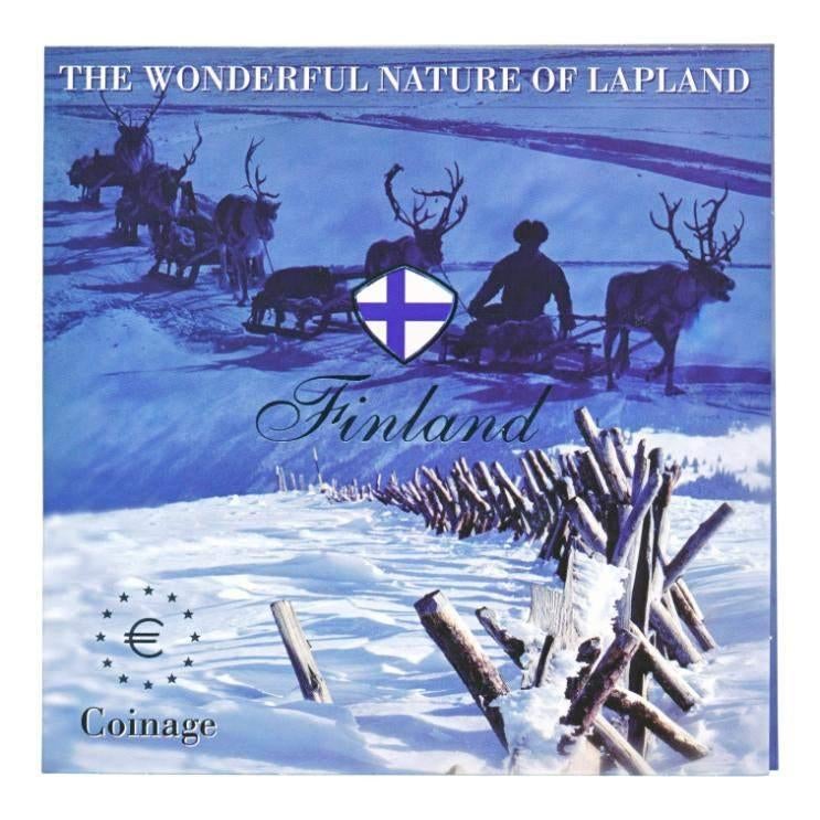 Finland Euromuntserie 2004 Lapland natuur, Ophalen of Verzenden, Finland, Overige waardes, Setje