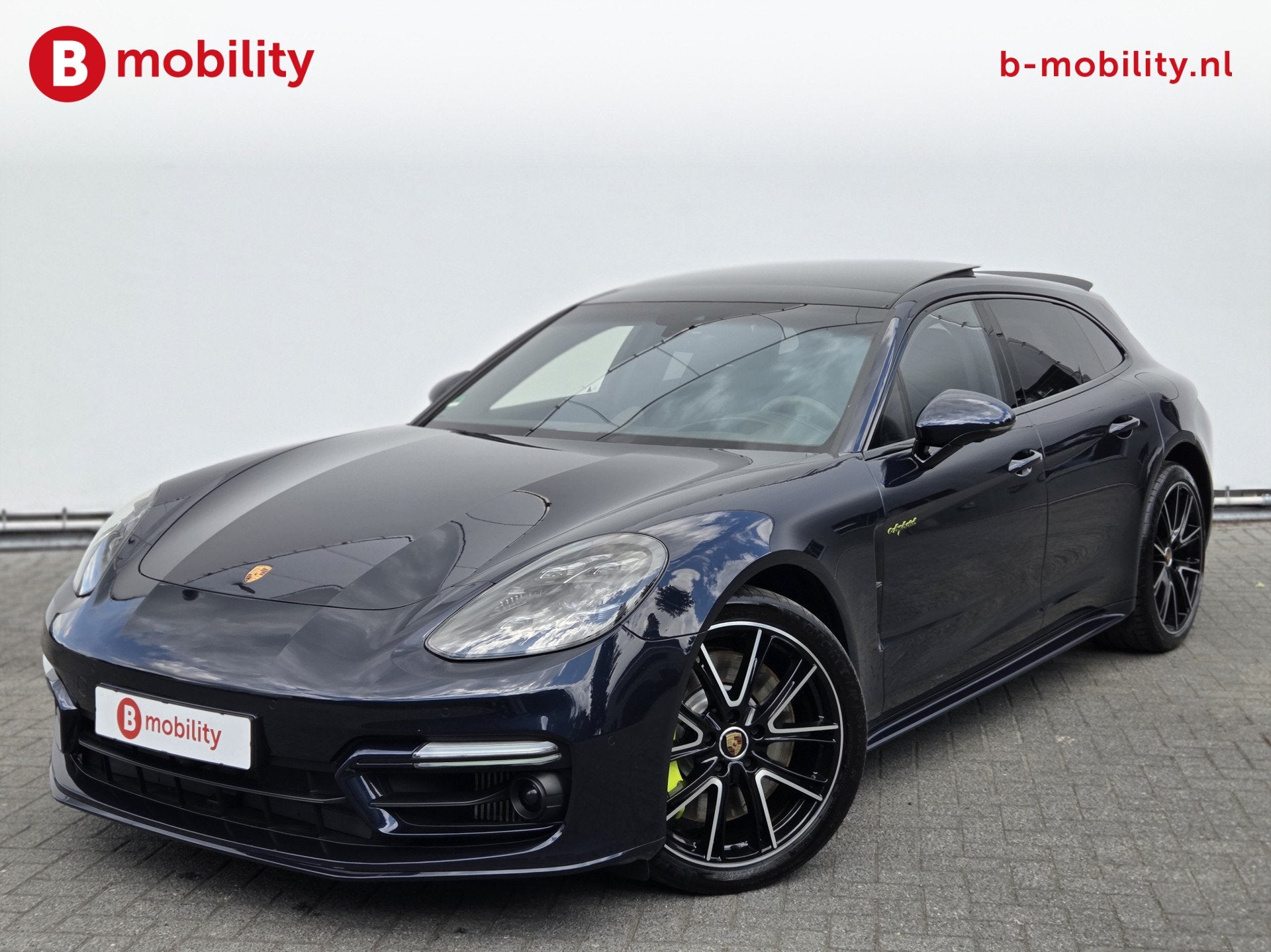 Porsche Panamera Sport Turismo 2.9 4S E-Hybrid SportDesign C, Automaat, Gebruikt, Blauw, Hybride Elektrisch/Benzine