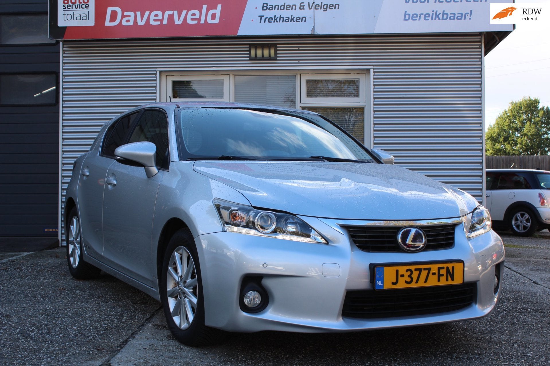 Lexus CT 200h Business Line 5-deurs, leder verwarmde stoelen, Gebruikt, Zwart, 4 cilinders, Leder