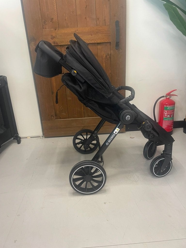 Qplay Go Cargo - Opvouwbare Kinderwagen & Bolderkar - 2-in-1, Ophalen of Verzenden, Zo goed als nieuw, Overige merken, Zonnekap