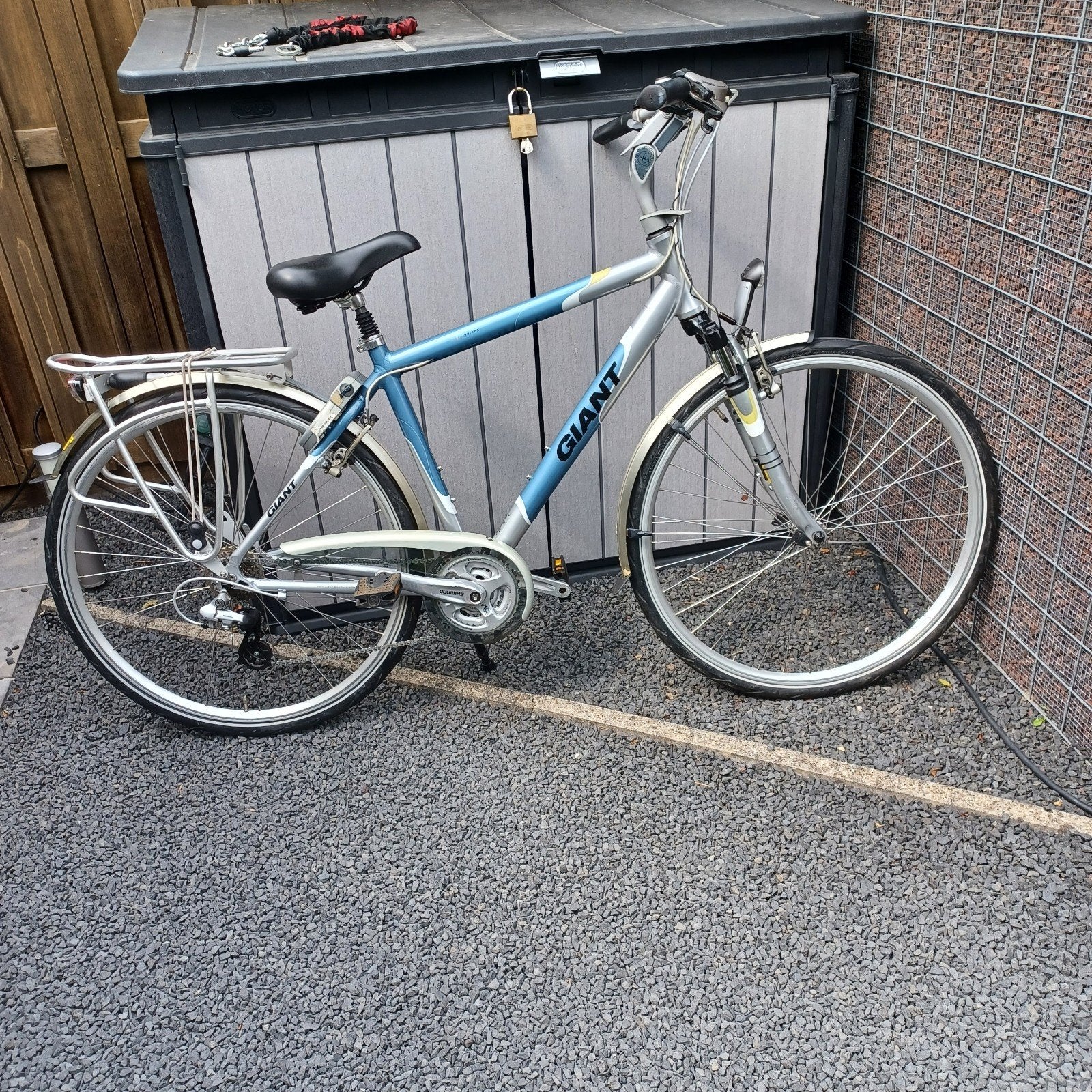 Giant lichtgewicht herenfiets - Zo goed als nieuw, Ophalen, Zo goed als nieuw, Giant, Versnellingen
