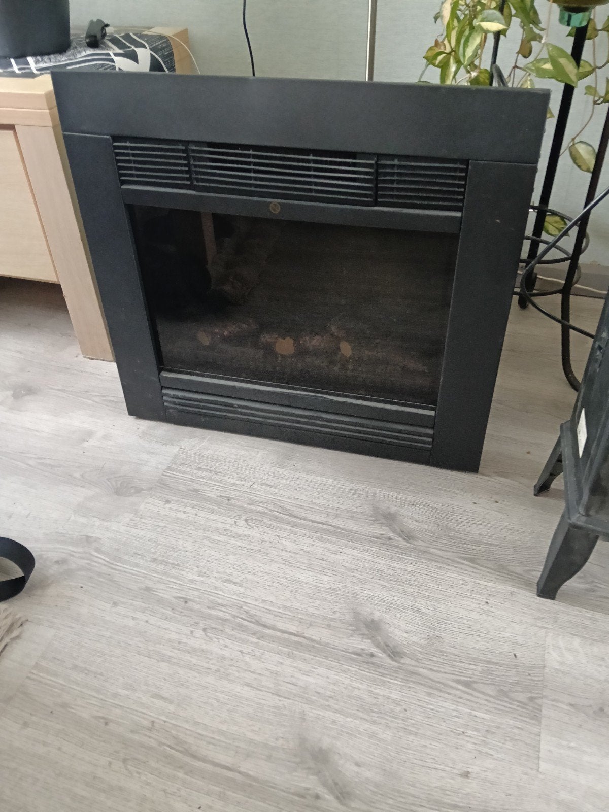 2 electriche kacheltje, Ophalen, Vrijstaande haard, Elektrische haard