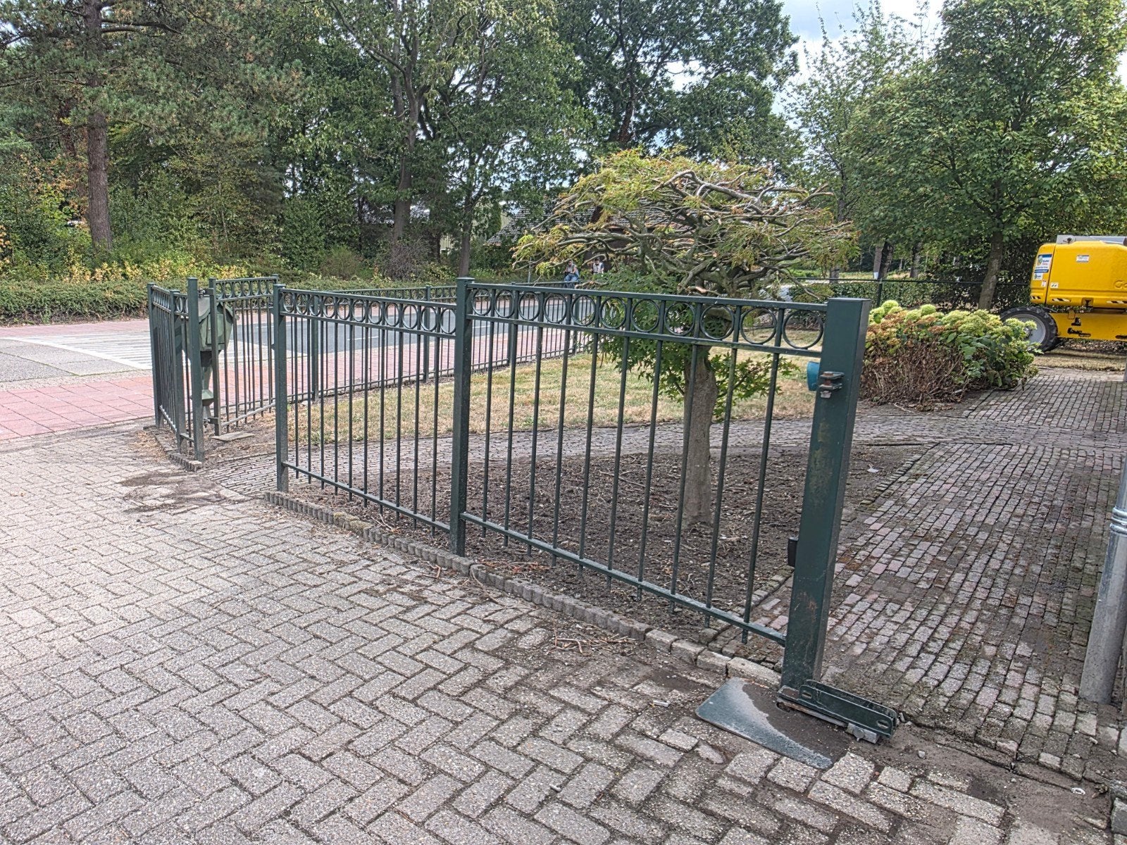 Diverse hekwerkdelen en poorten, gebruikt, Met poort, Gebruikt, Ophalen of Verzenden, Sierhekwerk