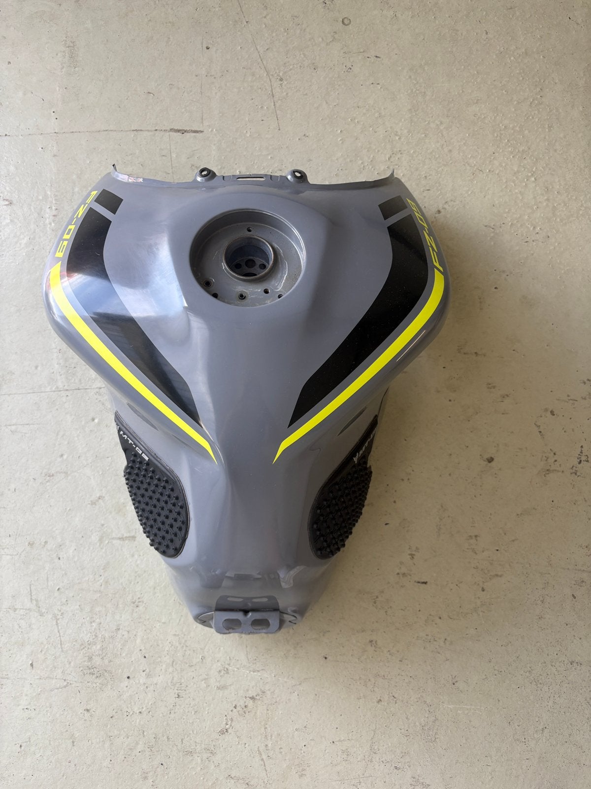 Yamaha mt09 tank nardo/fluo geel, Ophalen of Verzenden, Gebruikt