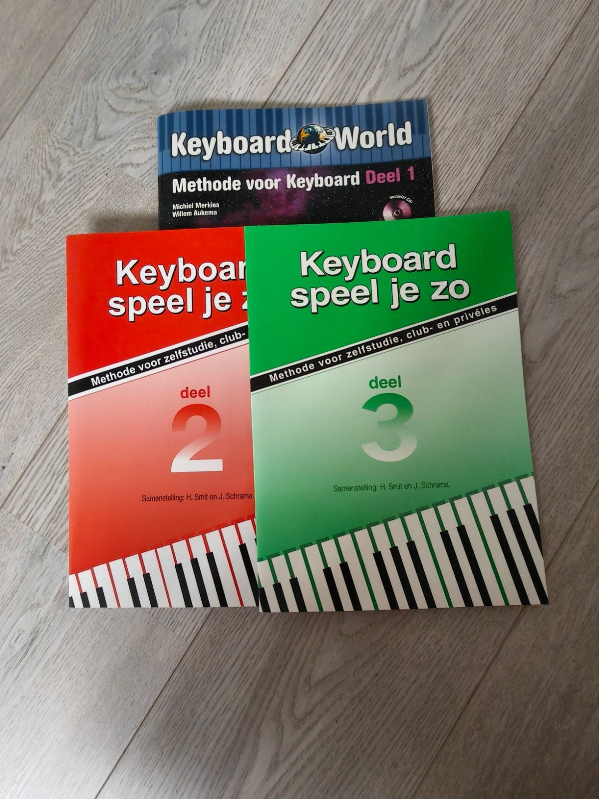 3 delen Keyboard lesboeken, Ophalen of Verzenden, Beta, Nieuw