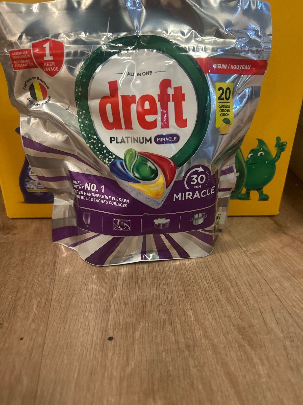 Dreft Platinum Miracle Vaatwastabletten  20 stuks, Ophalen, Nieuw