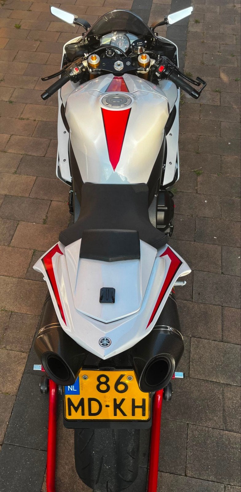 yamaha r1 2007, Sportuitlaat, Occasion, 4 cilinders, Motorrijbewijs A