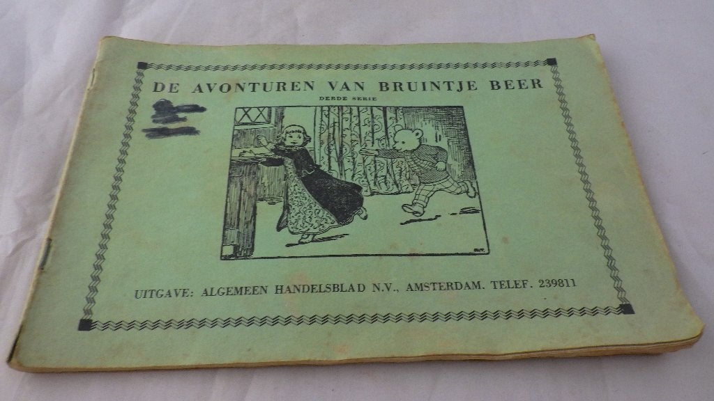 retroboekje van bruintje beer, Ophalen of Verzenden, Huis en Inrichting