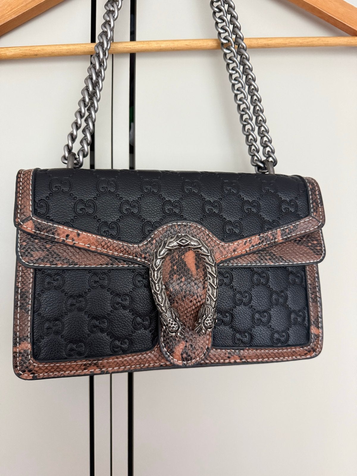 Gucci Dionysus Schoudertasje met Slangenprint, Ophalen of Verzenden, Nieuw, Zwart, Schoudertasje