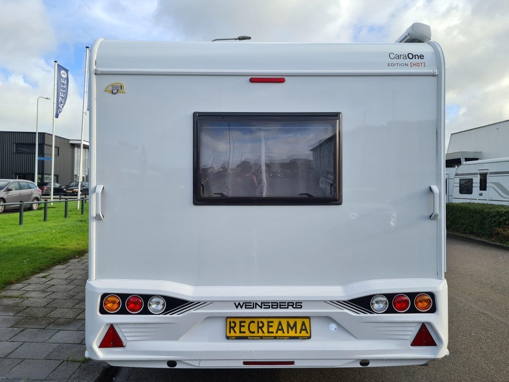 Weinsberg CaraOne Edition HOT 450 FU met Cassetteluifel!, Caravans en Kamperen, Overige merken, Schokbreker, Rondzit, Bedrijf