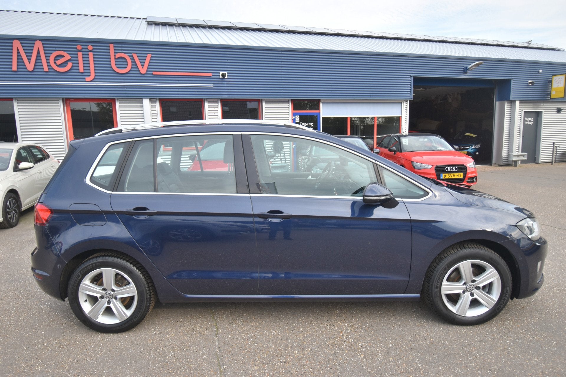 Volkswagen Golf Sportsvan 1.2 TSI Highline , CLIMATRONIC, LE, Auto's, Gebruikt, 4 cilinders, Blauw, Bedrijf