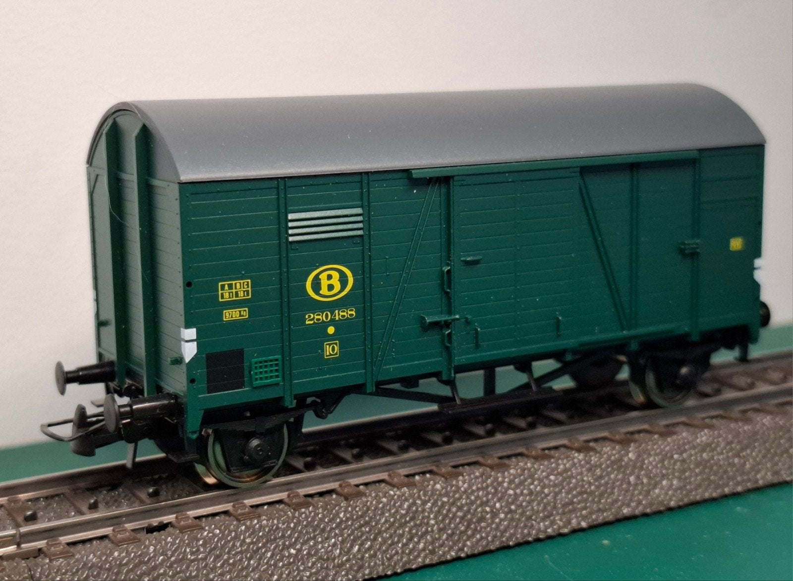 Roco 47529 NMBS goederenwagen H0 1:87, Hobby en Vrije tijd, Gebruikt, Gelijkstroom of Wisselstroom, Wagon, Ophalen of Verzenden