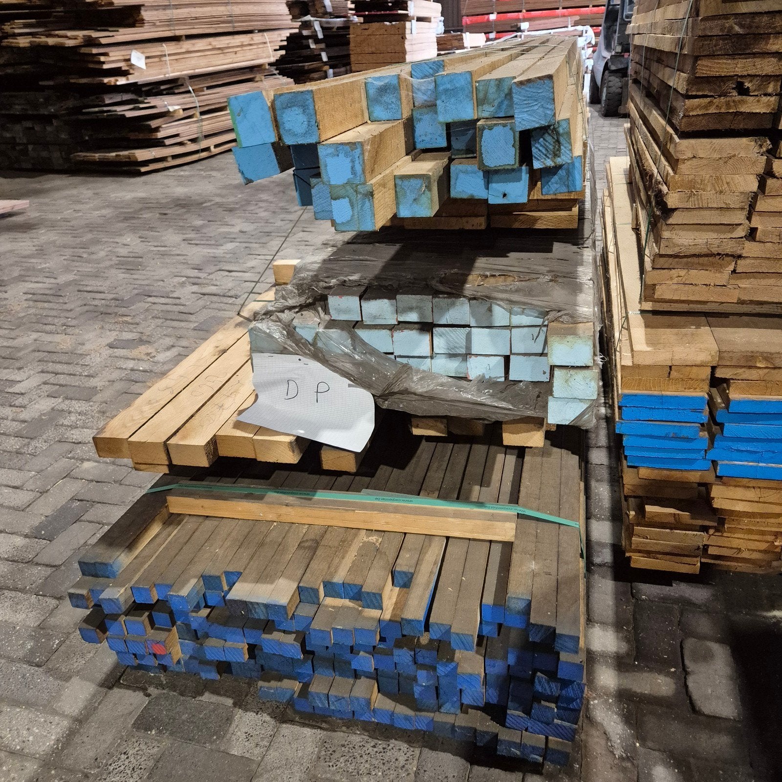 Partij gedroogd eiken meubelhout - diverse maten, Doe-het-zelf en Verbouw, Hout en Planken, Eiken, Nieuw, Ophalen of Verzenden