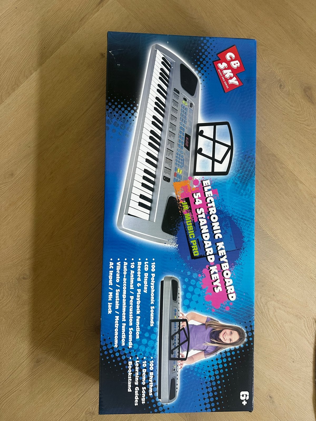 CB Sky Elektronisch Keyboard MK5401 - 54 toetsen, Ophalen of Verzenden, Zo goed als nieuw, Overige aantallen, Overige merken
