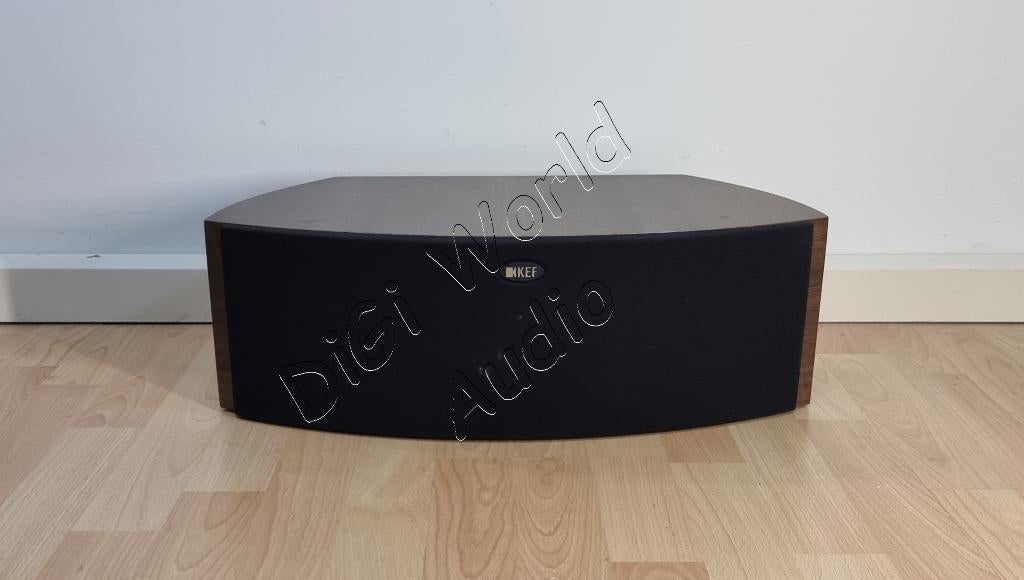 KEF IQ60C centerspeaker - American Walnut, Overige merken, Ophalen of Verzenden, Zo goed als nieuw, 60 tot 120 watt
