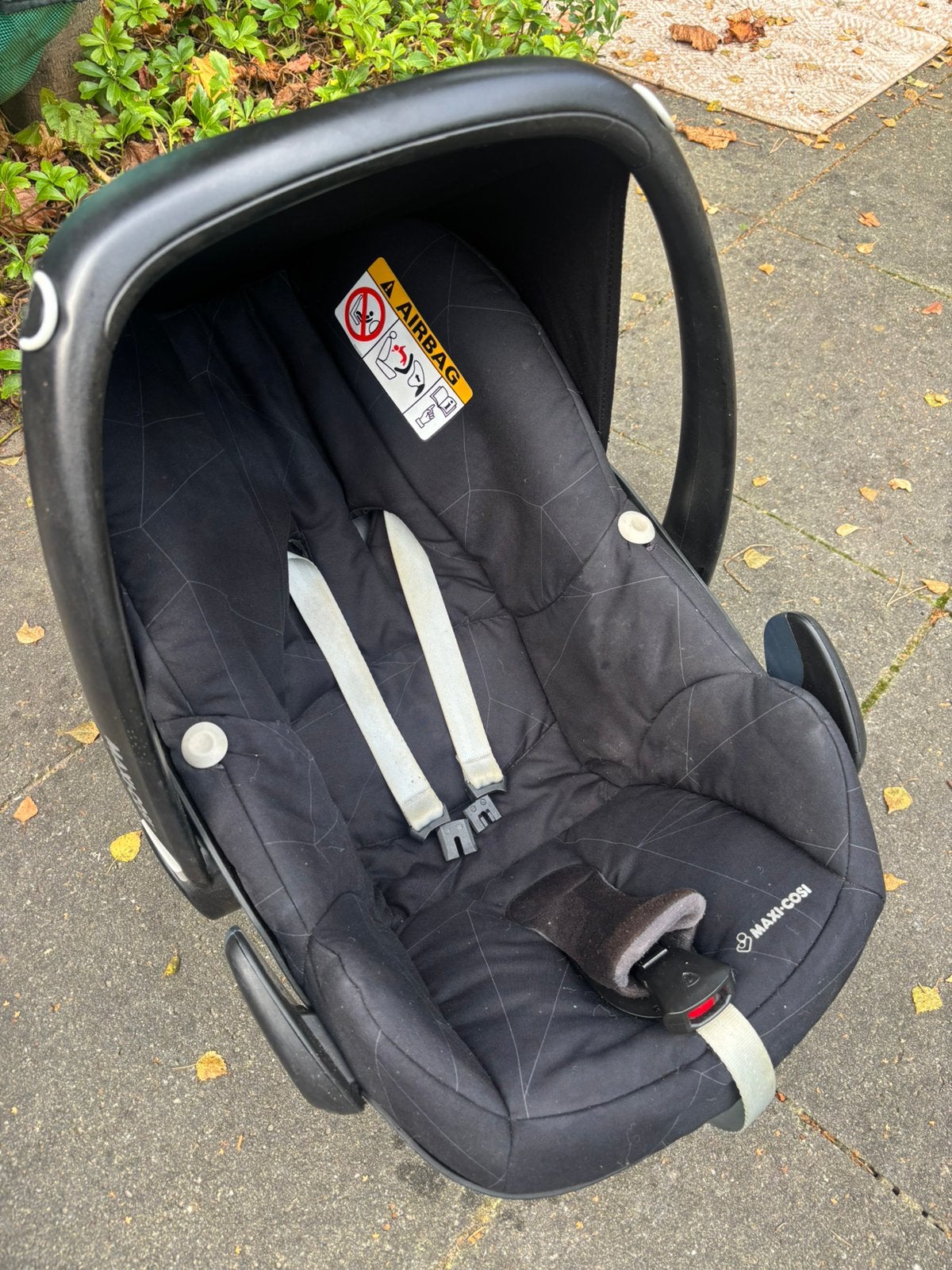 Maxi cosi gratis, Kinderen en Baby's, Ophalen, Autogordel, Zo goed als nieuw, 0 t/m 13 kg