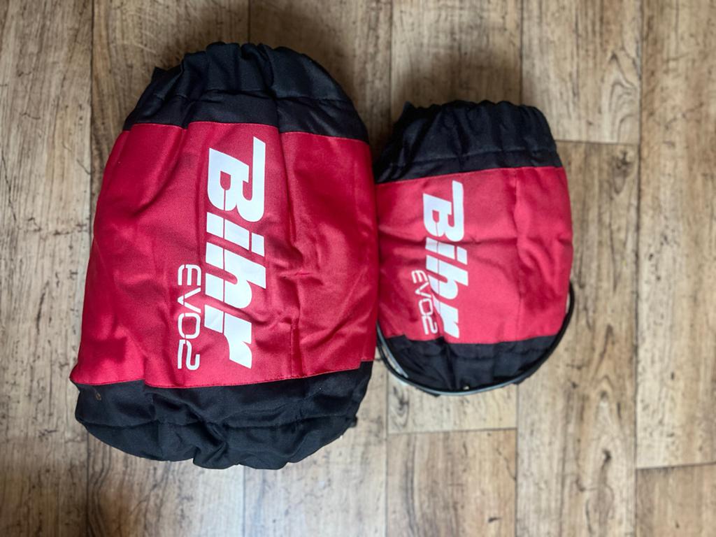 Bihr Evo 2 Bandenwarmers 120/180-200mm, Motoren, Accessoires | Overige, Ophalen, Gebruikt