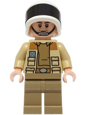 LEGO Star Wars sw1328 Captain Antilles - Dark Tan Shirt,