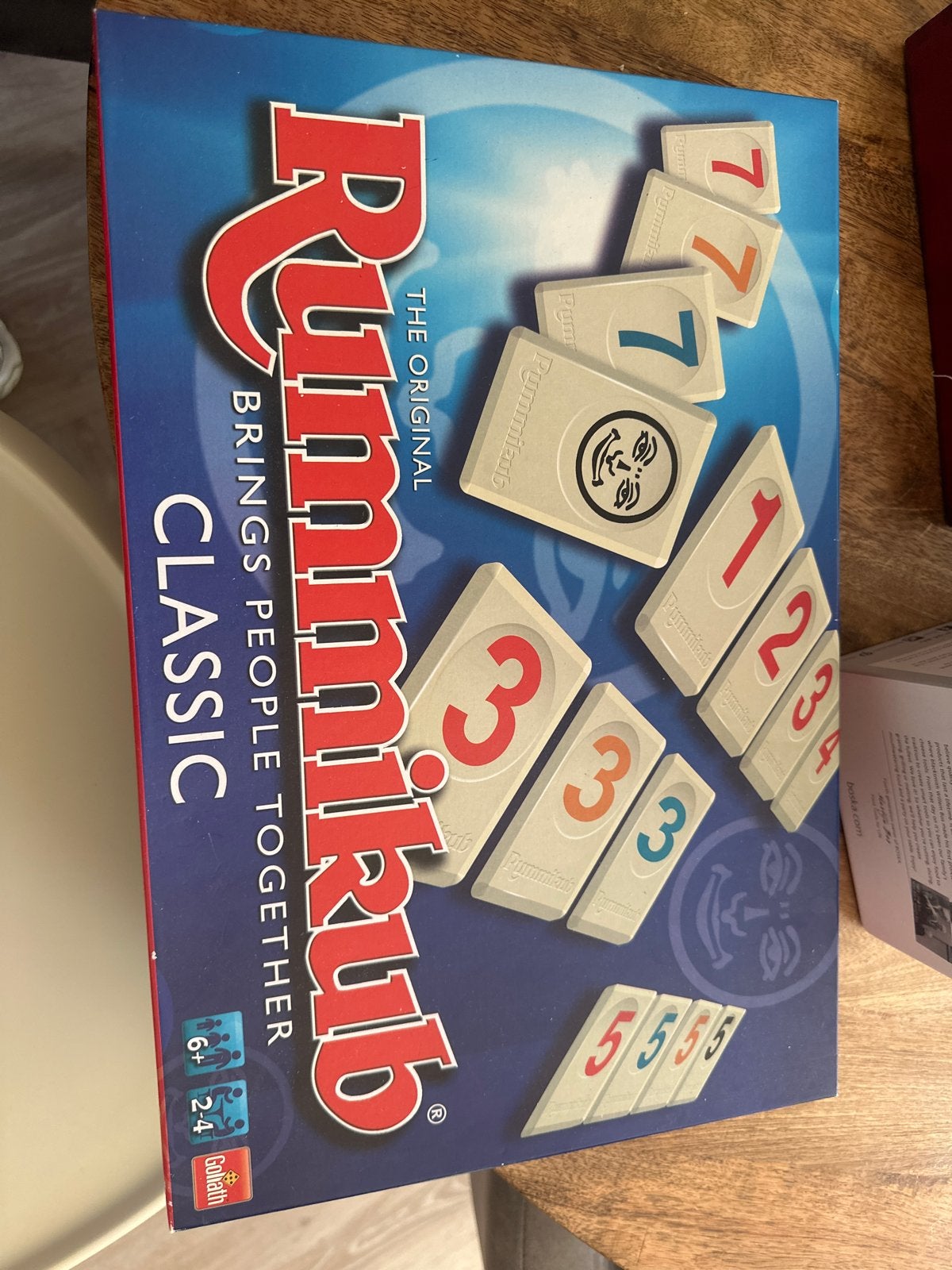 Rummikub grote doos Classic van Goliath - Zo goed als nieuw, Drie of vier spelers, Ophalen, Zo goed als nieuw