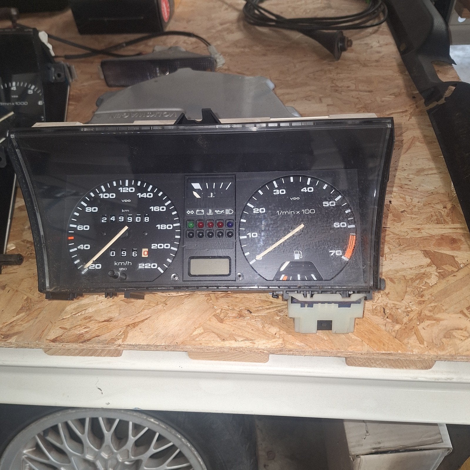 Tellerklok Golf mk2, Volkswagen, Ophalen of Verzenden, Nvt, Nvt
