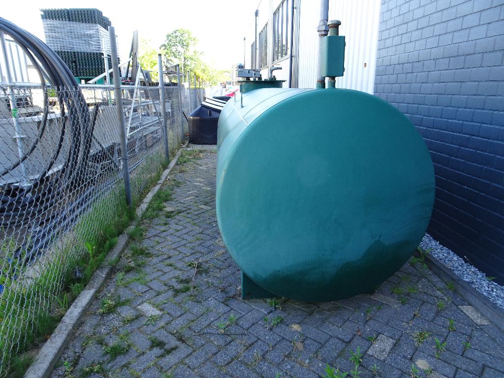 olietank 5000 liter, Ophalen, Zo goed als nieuw