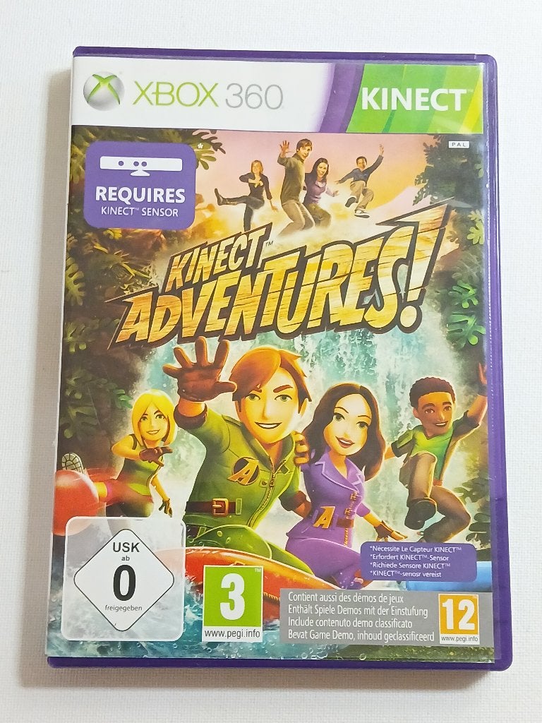 Kinect Adventures! - Xbox 360 - PAL - Compleet - CIB, Gebruikt, Microsoft, Overige genres, 1 speler