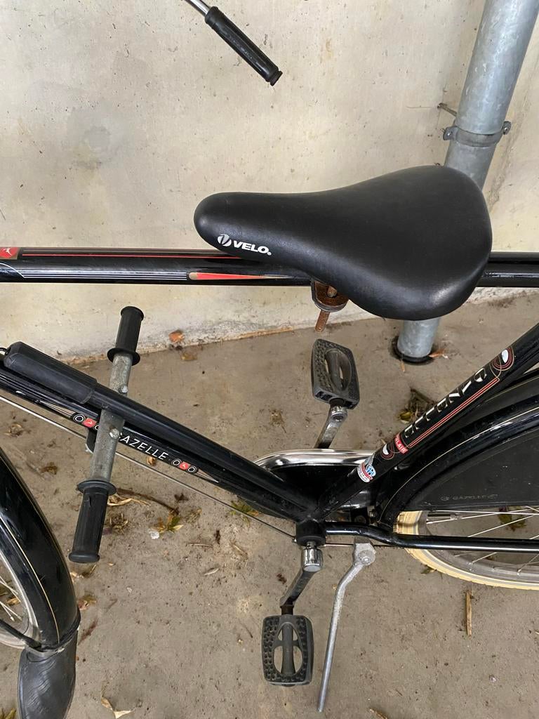 Velo zadel voor buis met voetsteun, Fietsen en Brommers, Fietsaccessoires | Fietsstoeltjes, Ophalen of Verzenden, Gebruikt