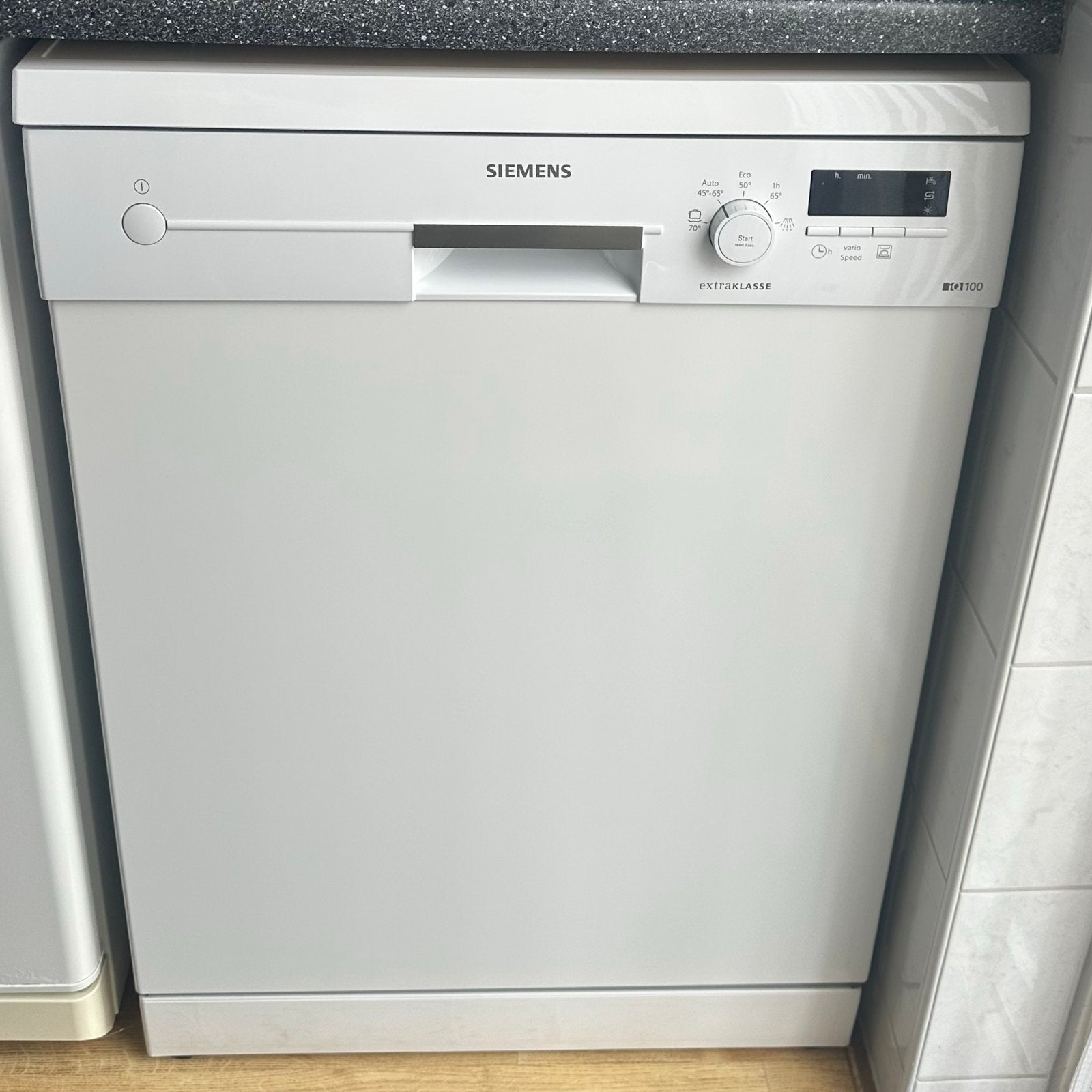 Siemens extraKlasse IQ100 vaatwasser 60cm, Ophalen, Gebruikt, 60 cm of meer, Eco programma