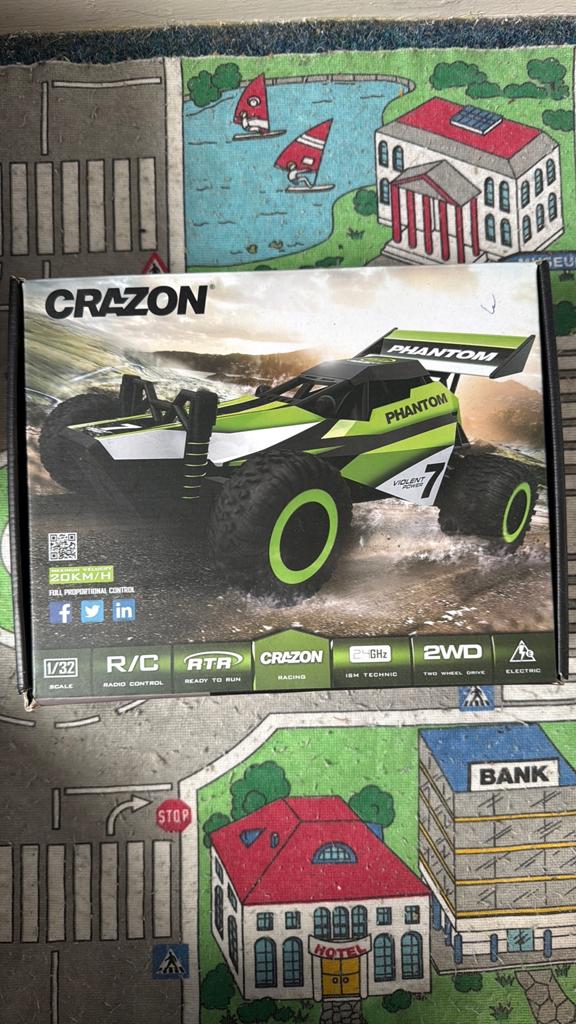 Crazon bestuurbare auto, Overige merken, Gebruikt, Auto, Groter dan 1:32