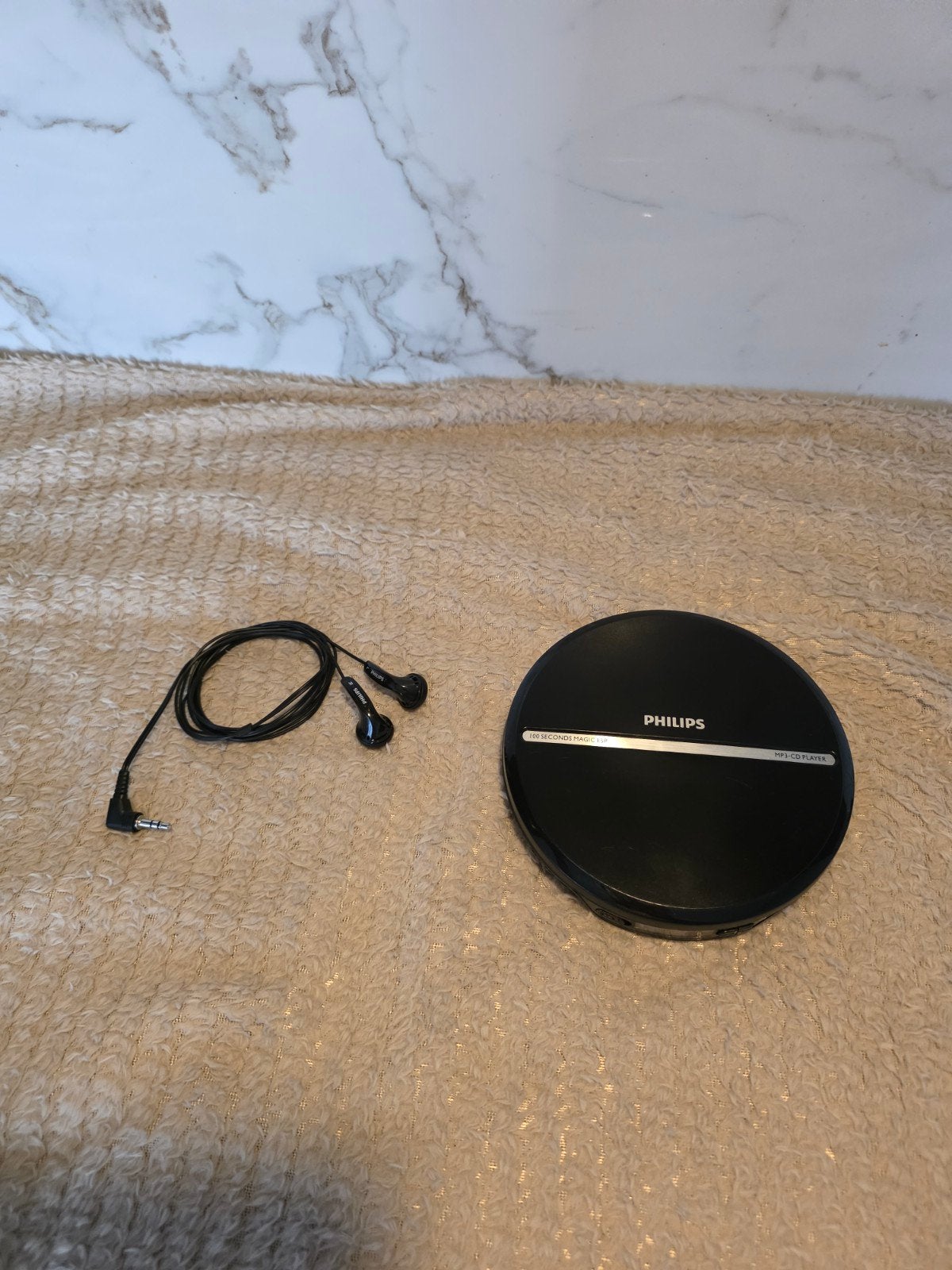 Philips EXP2546 Portable CD/MP3 Player + Originele Oortjes, Ophalen of Verzenden, Discman