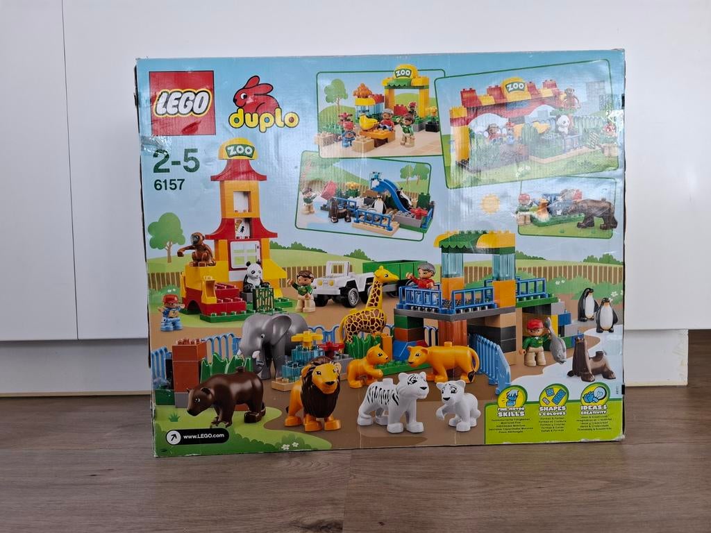 Lego Duplo De Dierentuin (6157) - Compleet met doos, Kinderen en Baby's, Speelgoed | Duplo en Lego, Gebruikt, Duplo, Complete set