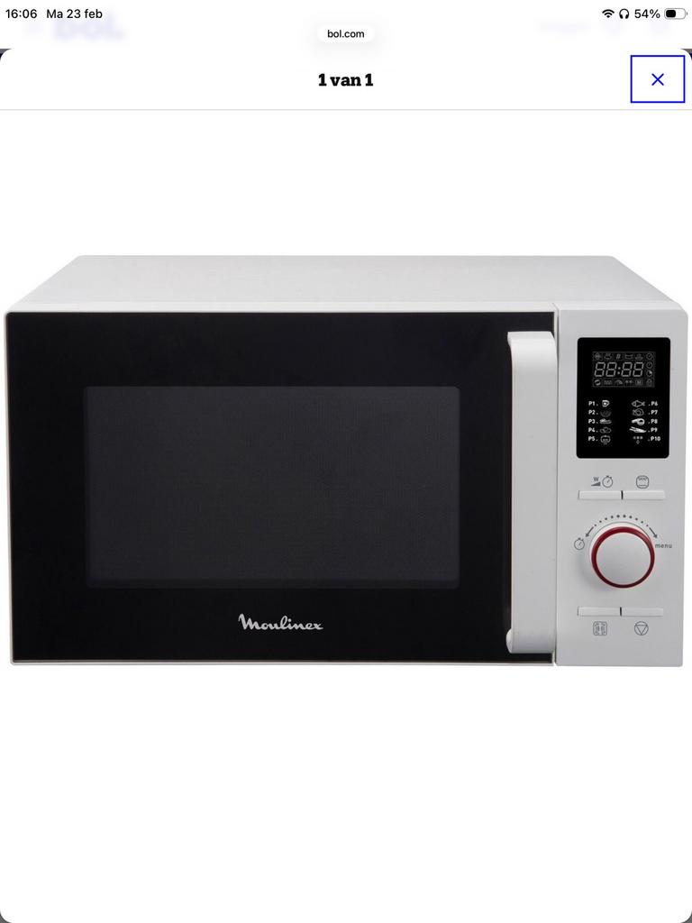 Moulinex combi-magnetron (als nieuw!!), Witgoed en Apparatuur, Magnetrons, Zo goed als nieuw, Vrijstaand, Combimagnetron, Hete lucht