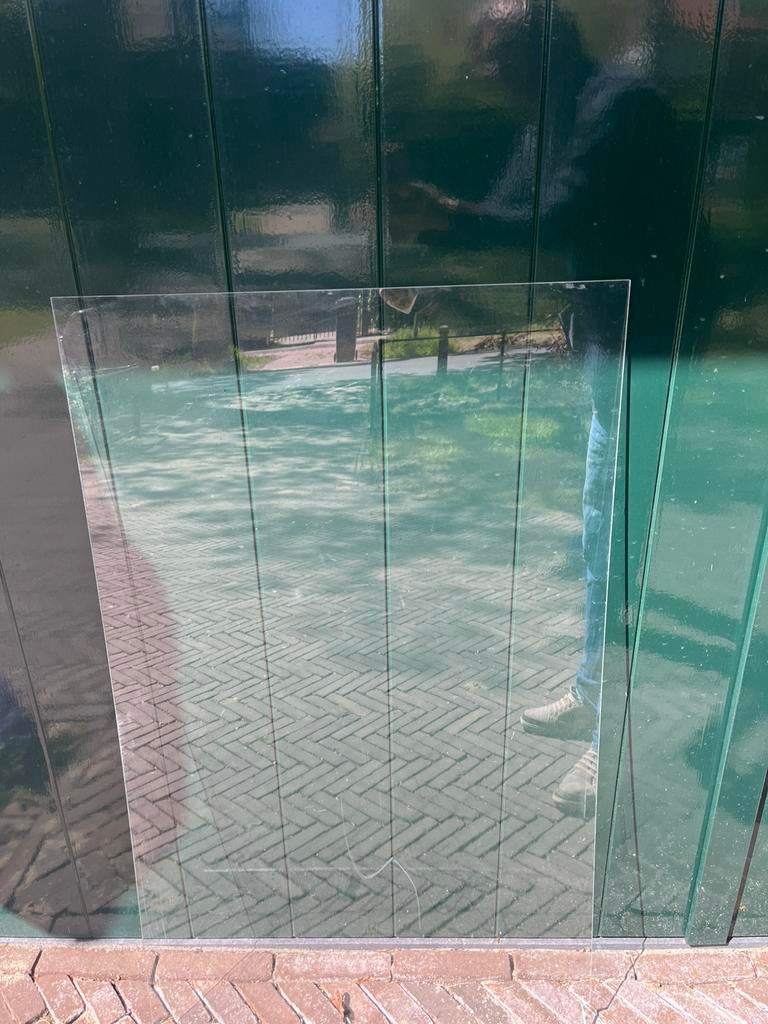 5 gebruikte plexiglas platen, Ophalen, 80 tot 120 cm, Zo goed als nieuw, 80 tot 120 cm