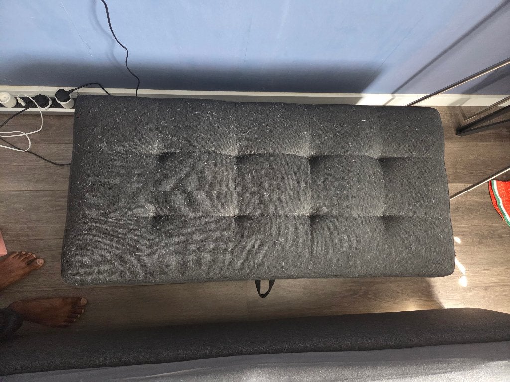 Opbergbank/ottoman voor in de slaapkamer, Ophalen, Minder dan 50 cm, 125 cm of meer, Zo goed als nieuw