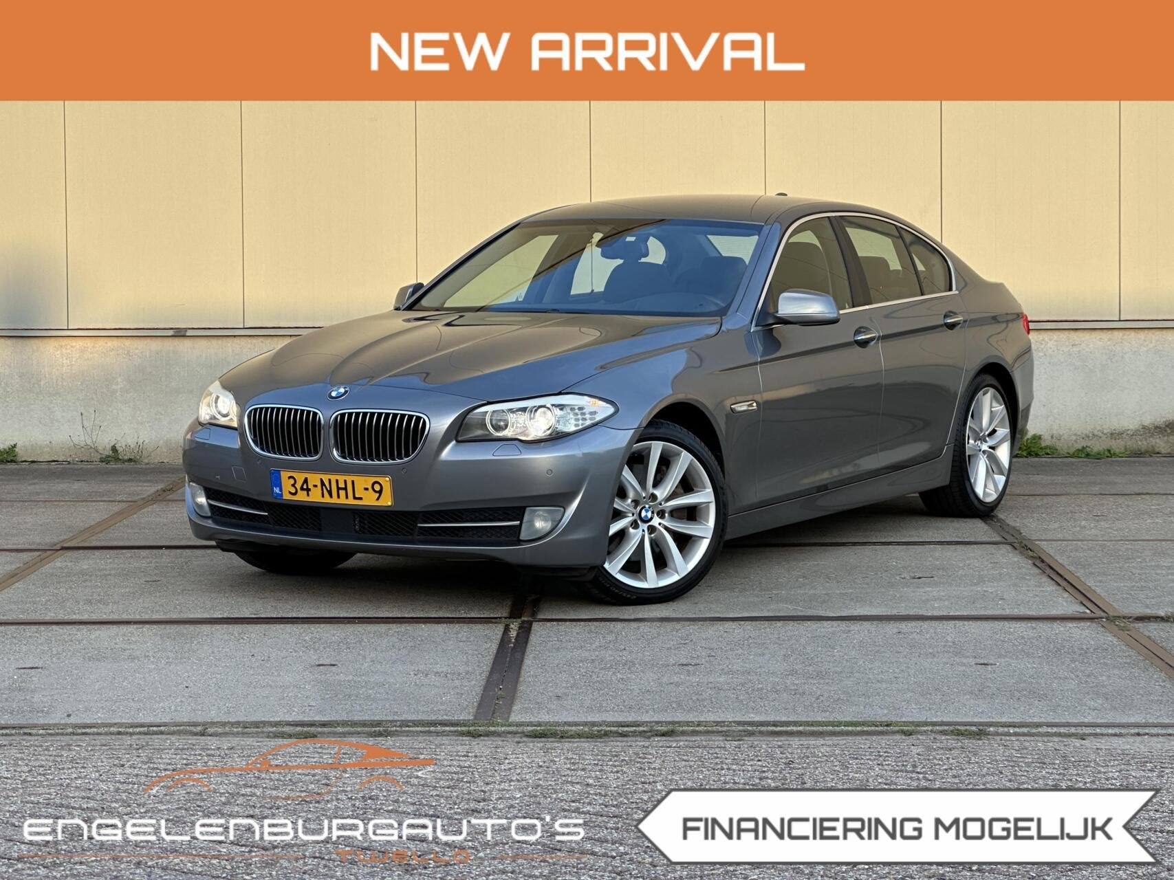 BMW 5-serie 535i Executive eerste eigenaar! NAP Uniek!, Euro 5, Achterwielaandrijving, Gebruikt, 1675 kg
