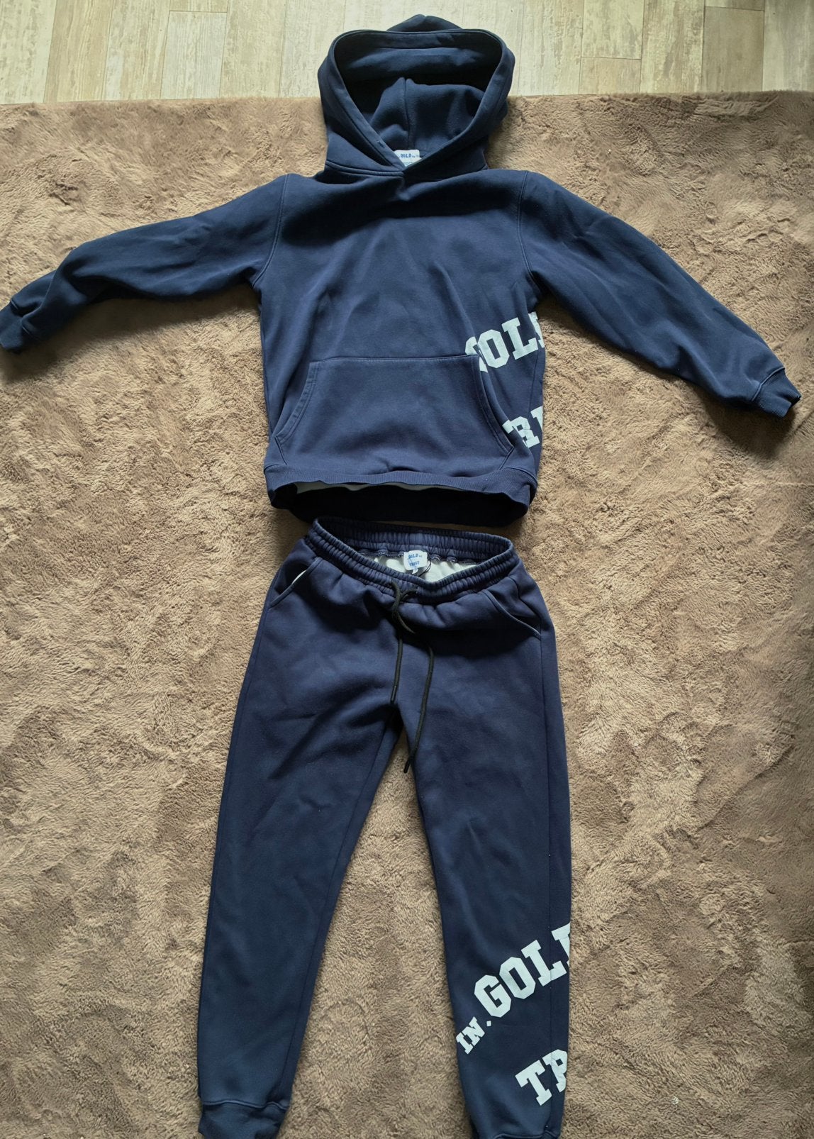 In gold we trust trainingspak, Kleding | Heren, Ophalen of Verzenden, Zo goed als nieuw, Maat 46 (S) of kleiner
