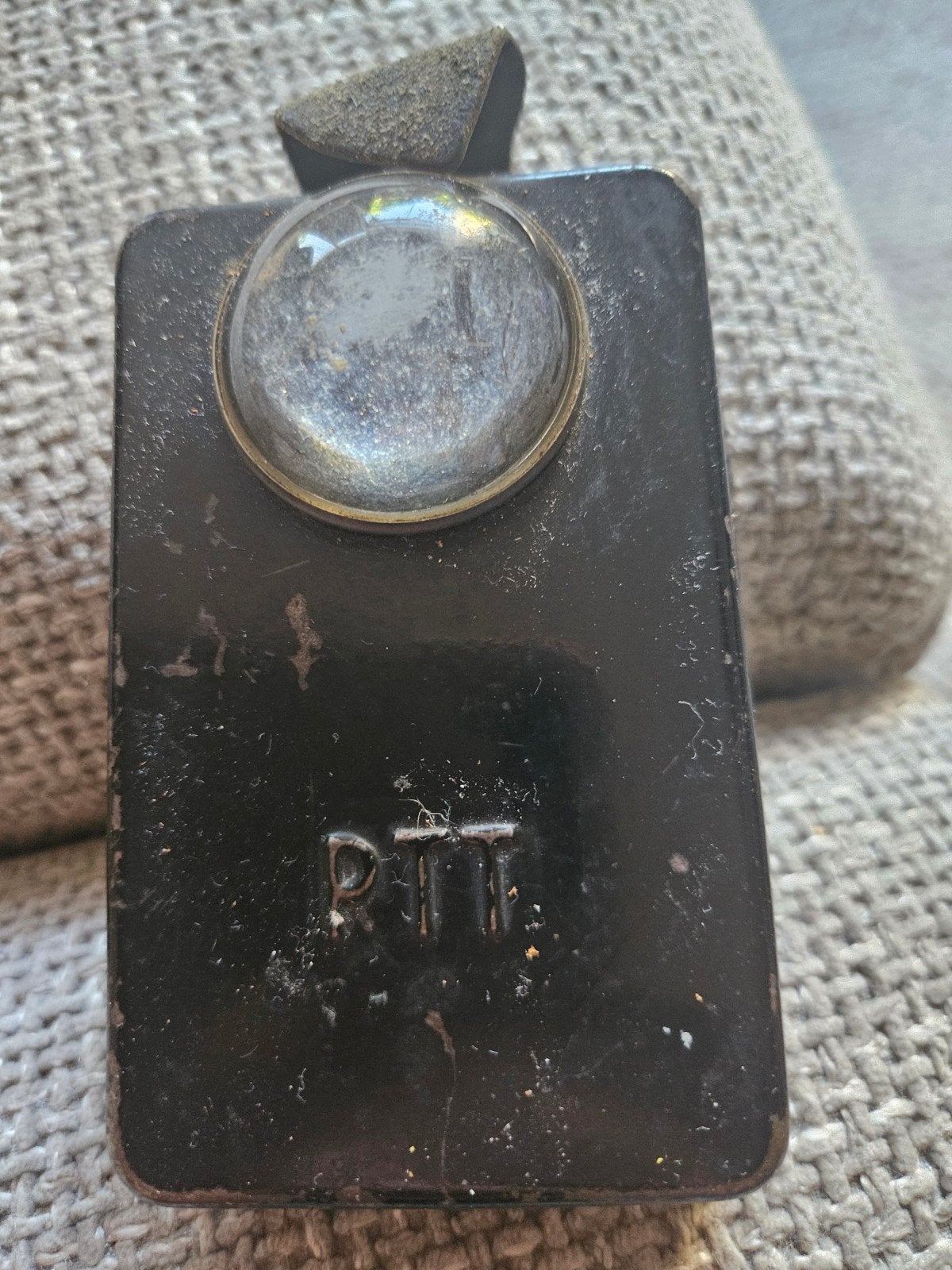PTT zaklamp met batterij - Gebruikt, Ophalen of Verzenden