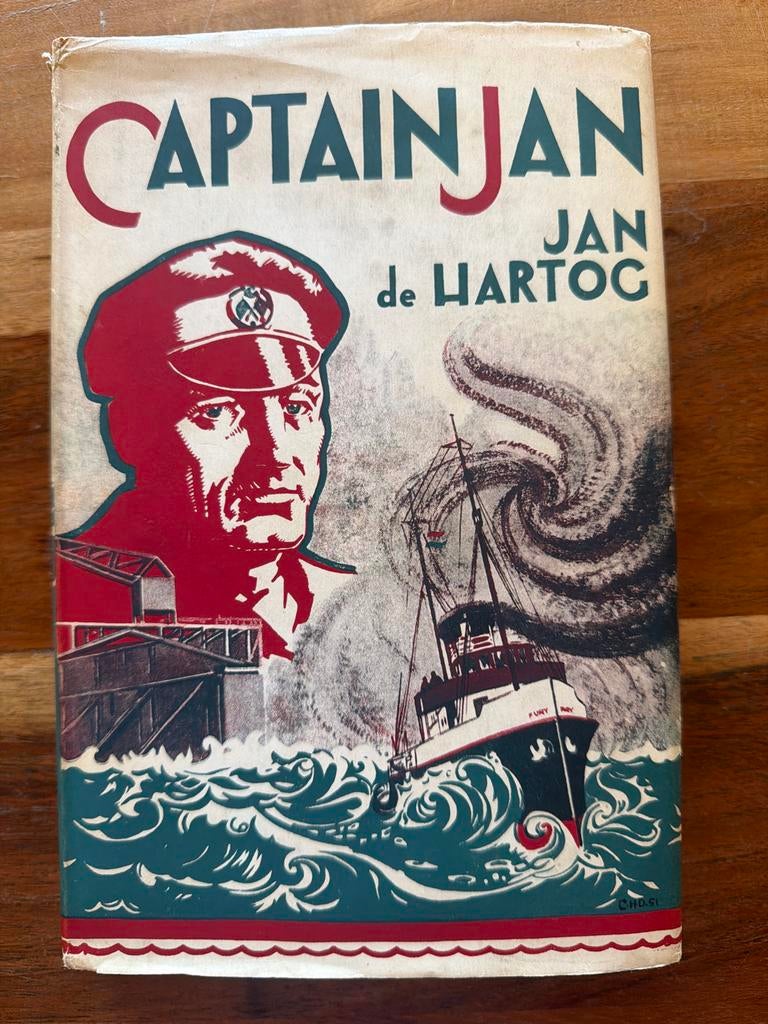 Captain Jan - Jan de Hartog (Vintage Boek), Ophalen of Verzenden, Gelezen, Nederland
