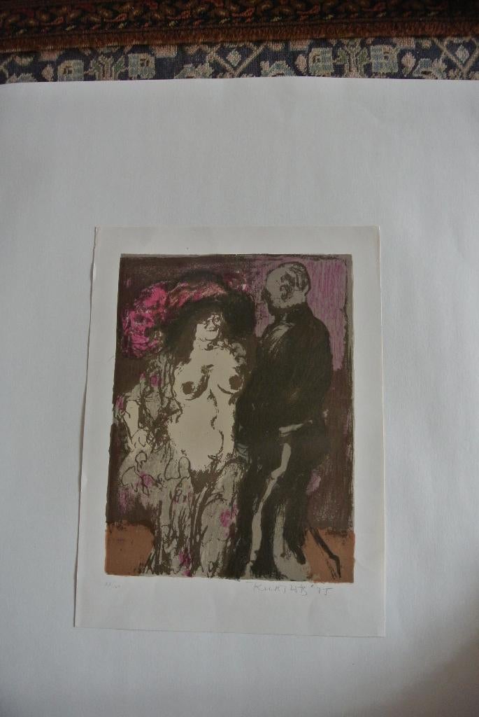 kurt lob litho de dans, Boeken, Kunst en Cultuur | Beeldend, Zo goed als nieuw, Ophalen of Verzenden