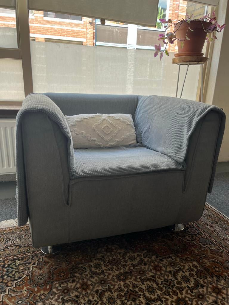 Gelderland 4800 fauteuil - zo goed als nieuw, Ophalen, Zo goed als nieuw, Stof, 75 tot 100 cm