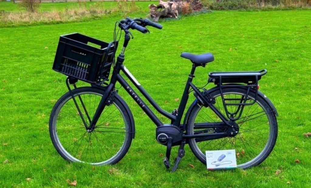 Elektronische Gazelle Heavy Duty BOSCH, Ophalen, Zo goed als nieuw, 47 tot 51 cm, 50 km per accu of meer