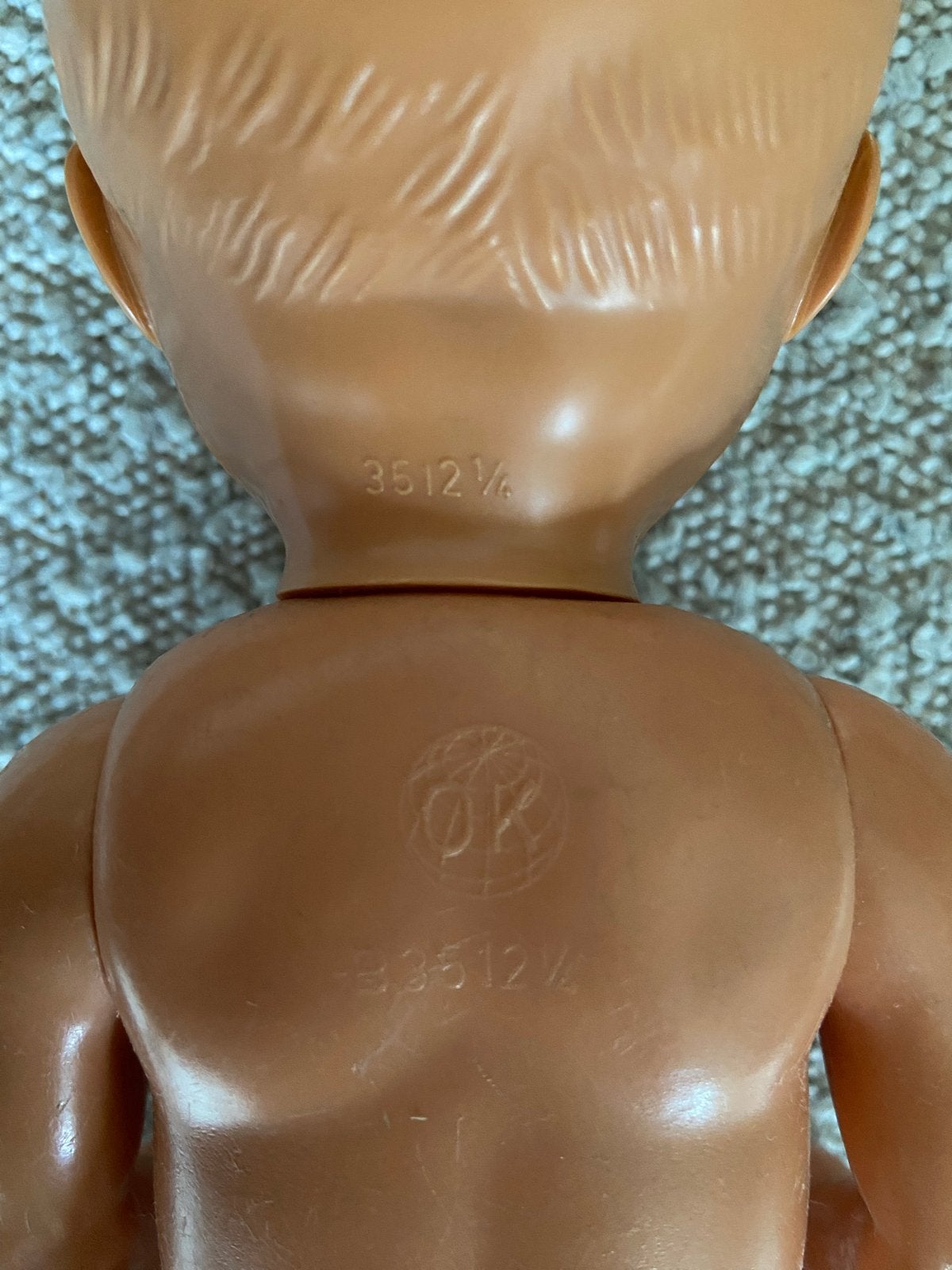 Vintage Schildkröt Schildpad pop - Babypop, Verzamelen, Poppen, Ophalen of Verzenden, Gebruikt, Babypop