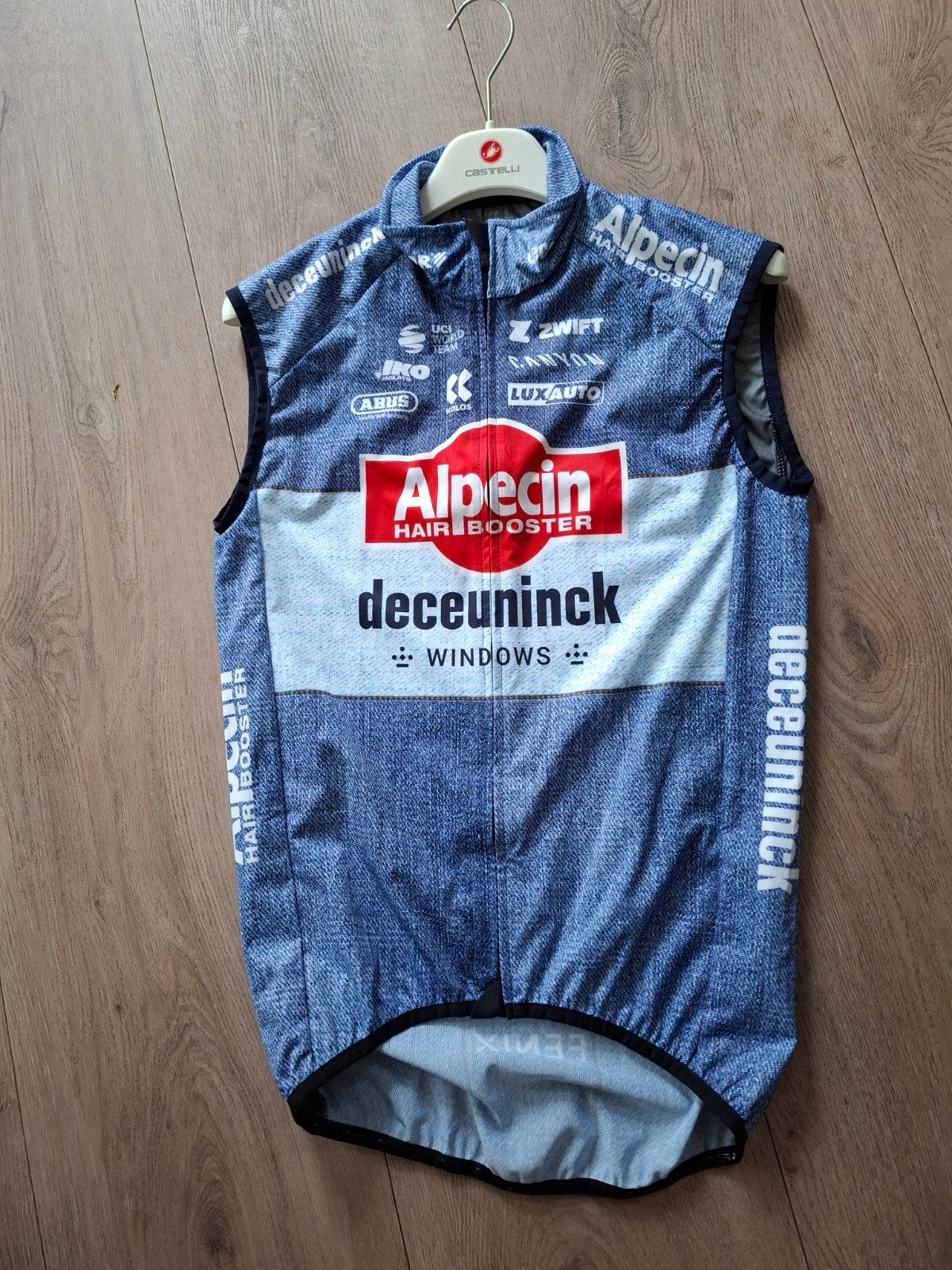 alpecin deceuninck windstopper nieuw maat s plus heren