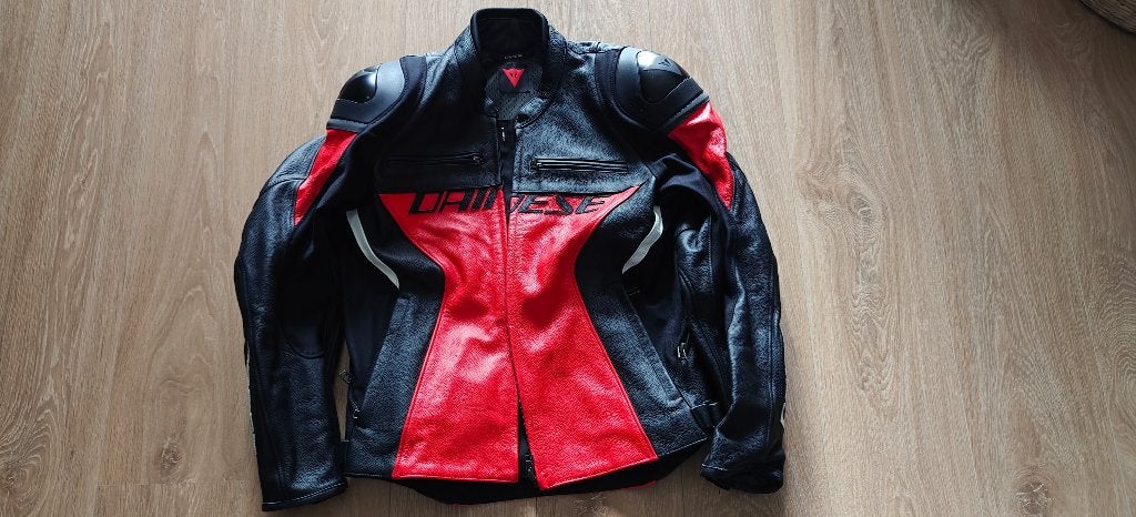 Dainese Racing 4 motorjack, Motoren, Kleding | Motorkleding, Ophalen, Dainese, Heren, Jas | leer