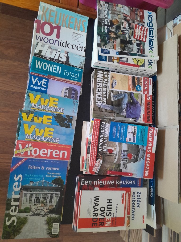 Gratis Veel tijdschriften en boeken Wonen en VvE, Ophalen, Zo goed als nieuw, Kind en Jeugd