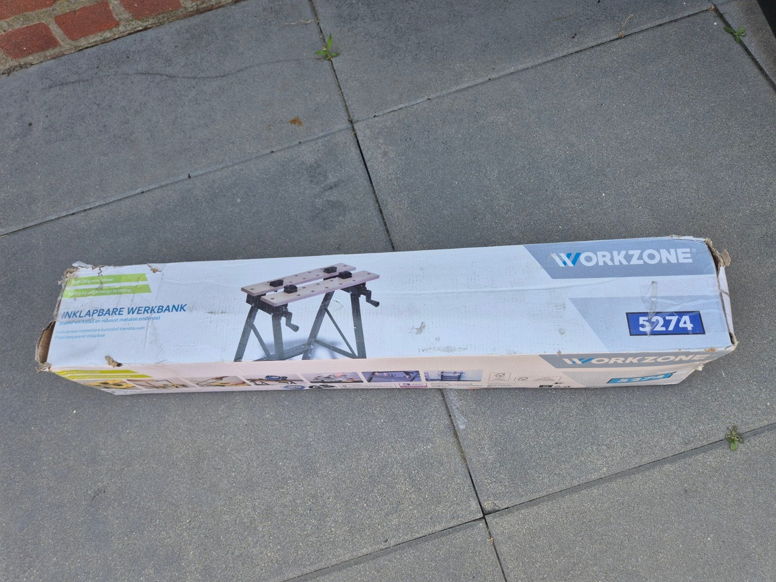 Nieuwe Inklapbare Werkbank - Nooit Gebruikt, Doe-het-zelf en Verbouw, Ophalen, Nieuw, 70 tot 120 cm, Inklapbaar