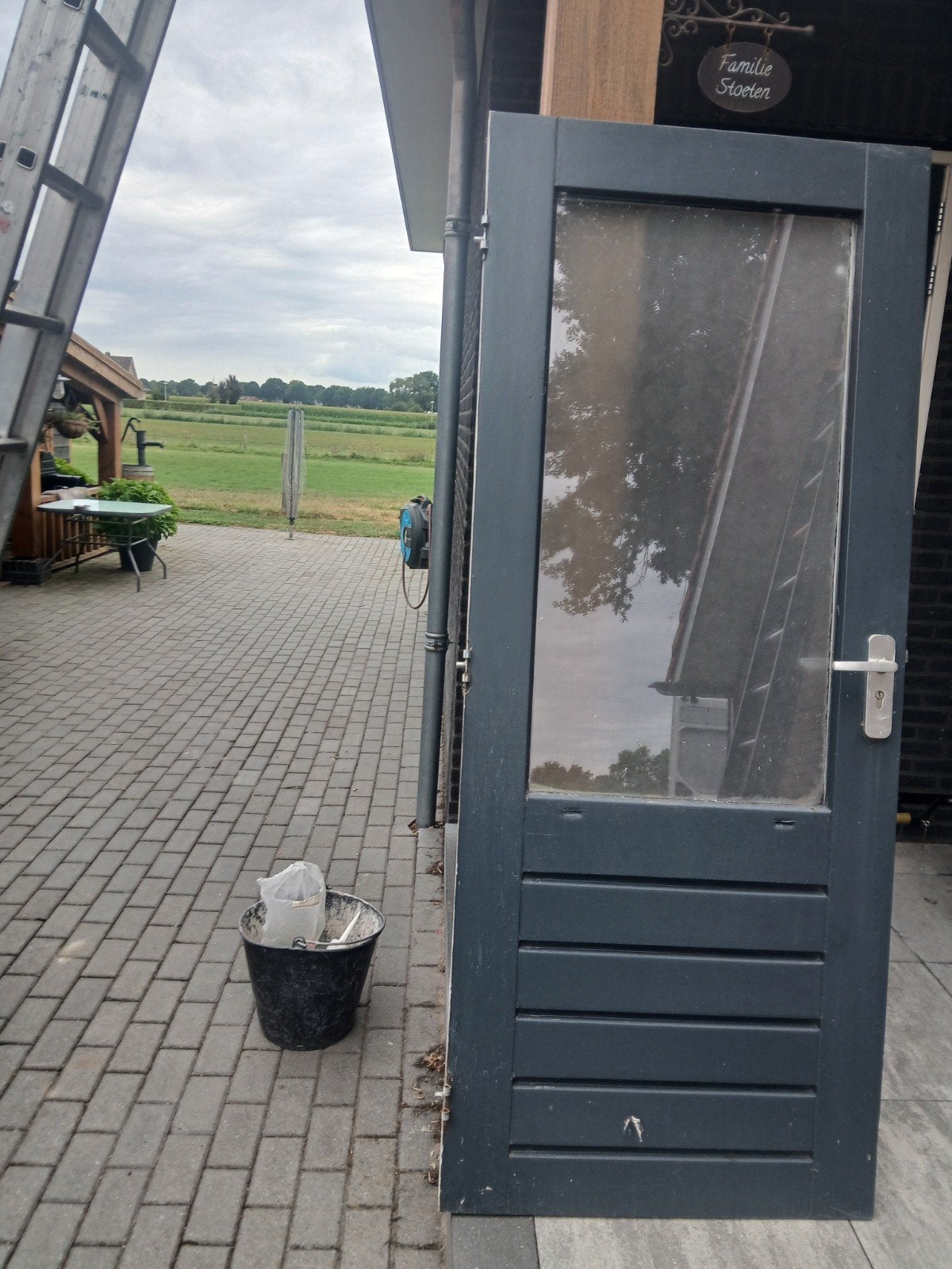 buitendeur, Ophalen, Gebruikt, Buitendeur, 200 tot 215 cm