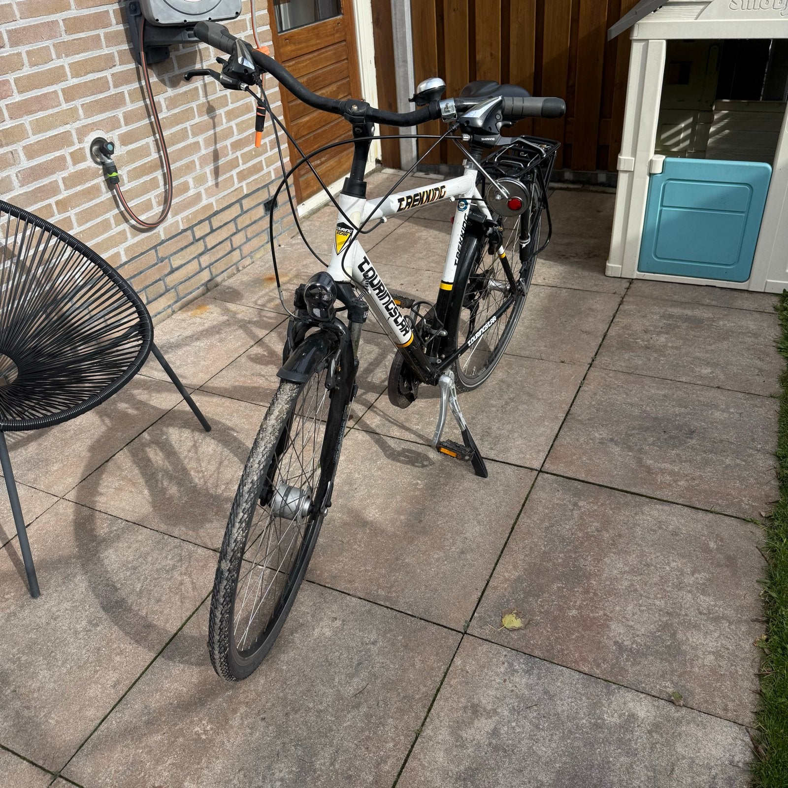 Courage Star Trekkingfiets - Goed Werkend, 28 inch, Gebruikt, Vering, Velgrem