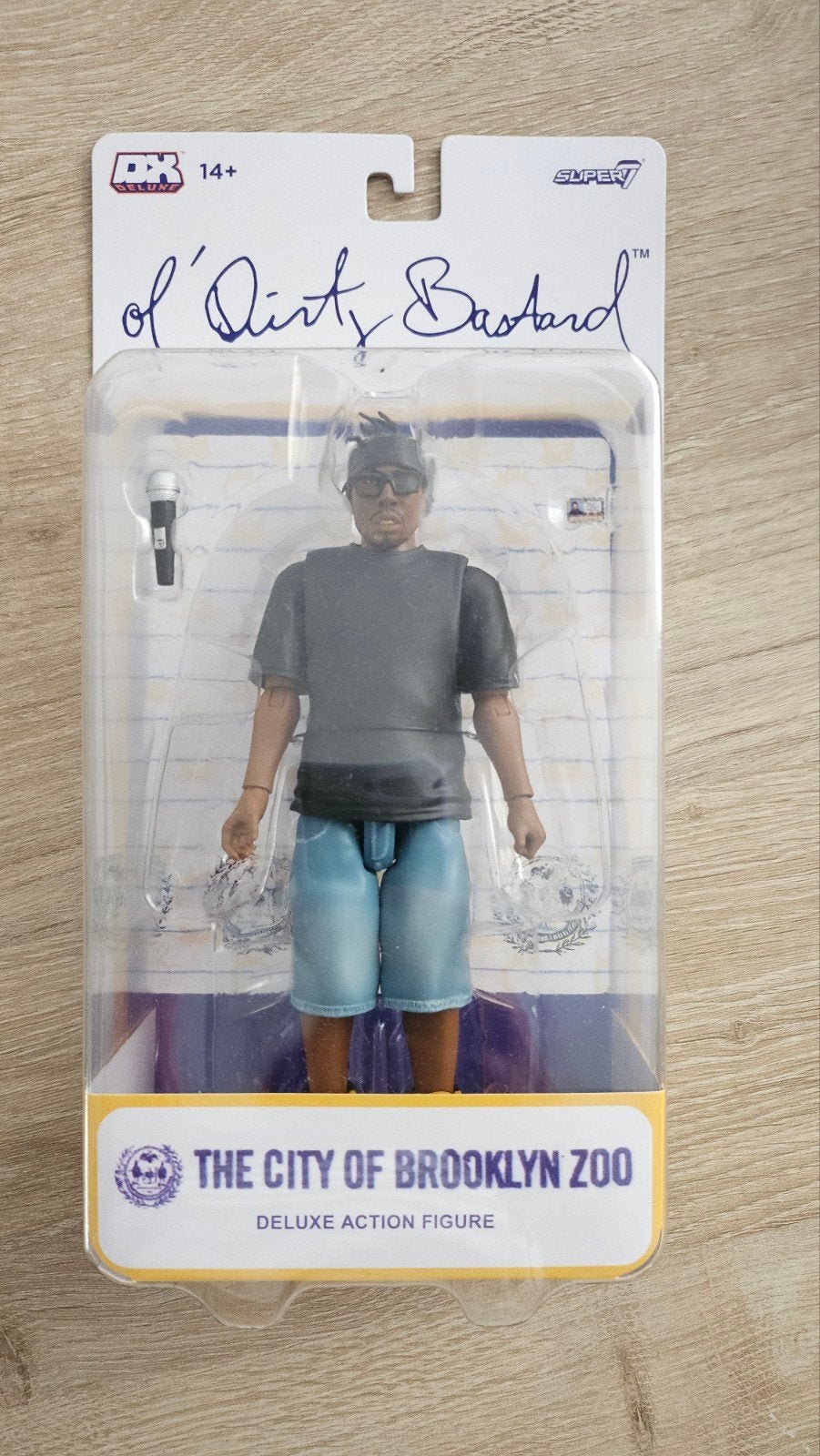 Super7 Ol' Dirty Bastard Deluxe Actiefiguur Wu-tang, Ophalen of Verzenden, Nieuw
